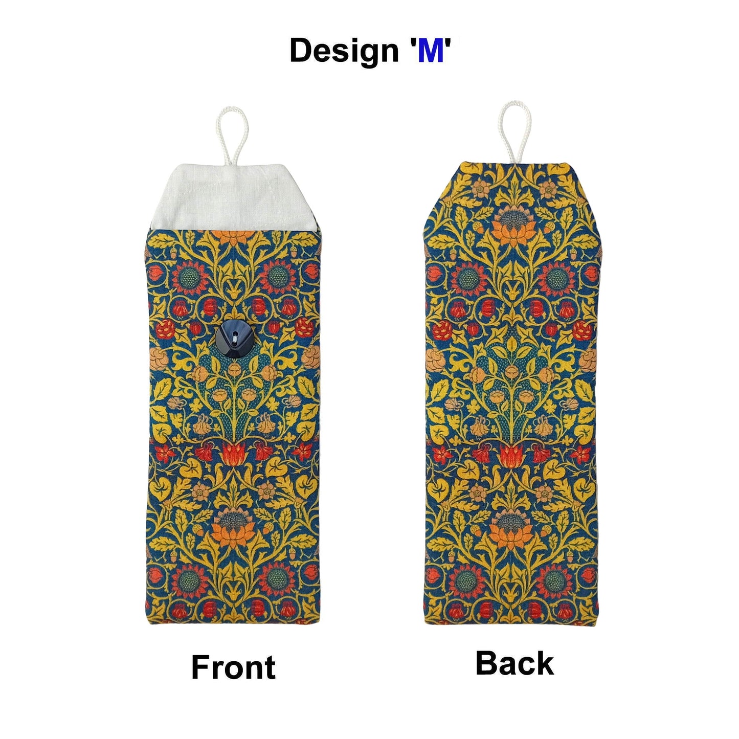 Soft padded eyeglass pouch