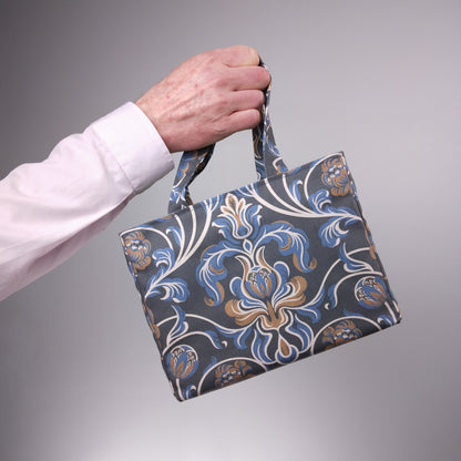 Hand held mini tote bag