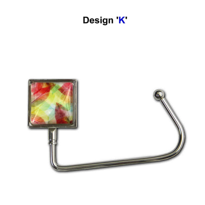 Handbag hook for hanging accessories on tables, ledges, and shelves