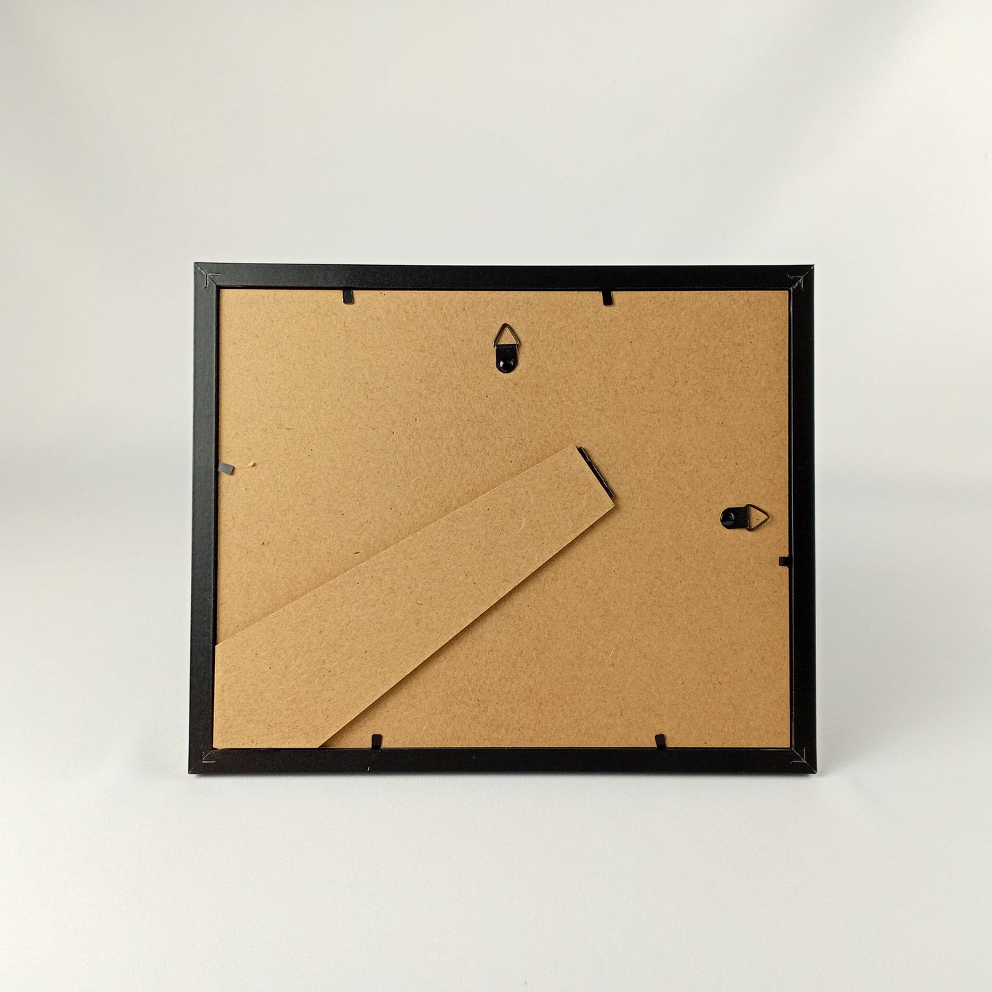 Framed fabric landscape scene with a stylised tree and lake