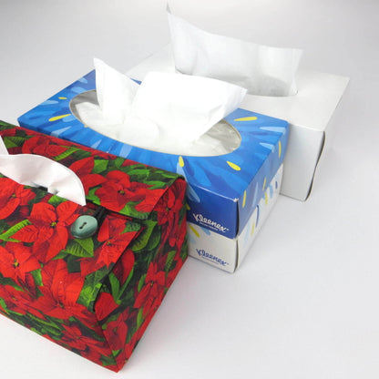 Rectangular tissue box cover with sample rectangular tissue boxes that fit the cover